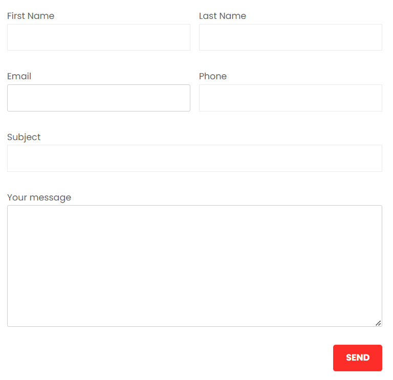 How to show two columns on Contact Form 7